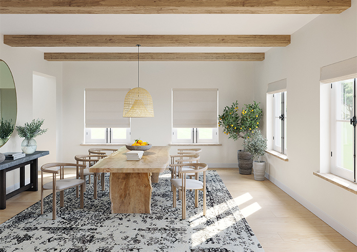 Carina, Stone - Twist&Fit Roman Blind - Image 9